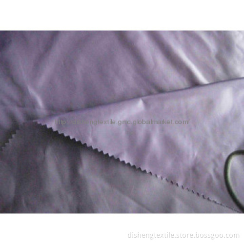 210T nylon taffeta, semi dull, full dull, plain weave, 70D*70D